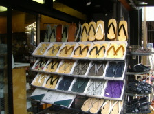 Okadaya, Japanese sandal shop